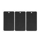 Black Rectangular Gift Tags with String (Pack of 100)