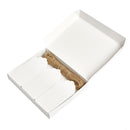 White Scallop Gift Tags with String (Pack of 100)